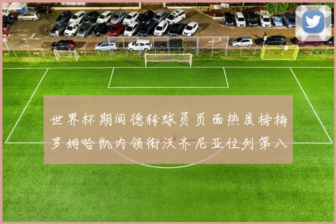 世界杯期间德转球员页面热度榜梅罗姆哈凯内领衔沃齐尼亚位列第八